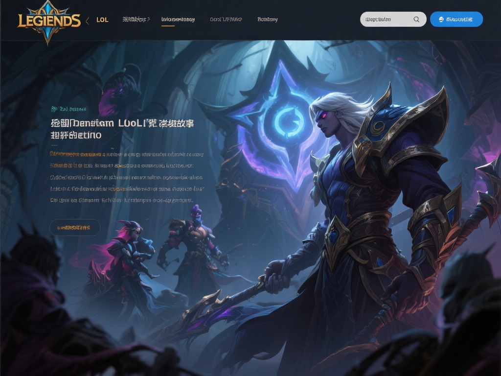探索LOL官方网站,深入了解游戏背景与故事设定 引言:揭开《英雄联盟》背后的神秘世界